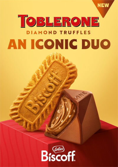 An Iconic Duo: Toblerone Launches Truffles with Biscoff®