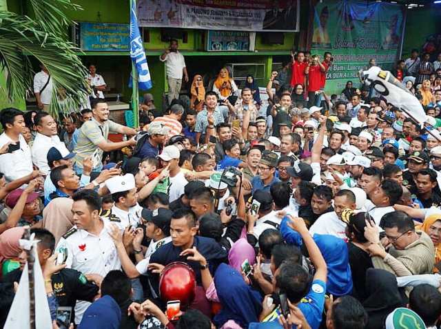 Sandiaga Uno Tiba di Markaz Dakwah DPW PKS Riau