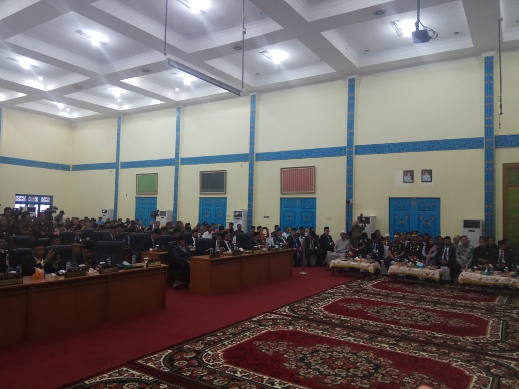 Anggota DPRD Kabupaten Pelalawan Periode 2019 -2024 Resmi Dilantik