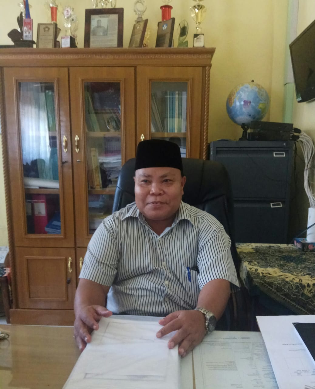SMP N 1 Pangkalan Kerinci Selenggarakan PPDB Online