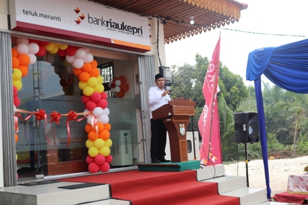 BRK Cabang Pangkalan Kerinci Buka Kantor Kas Baru di Teluk Meranti