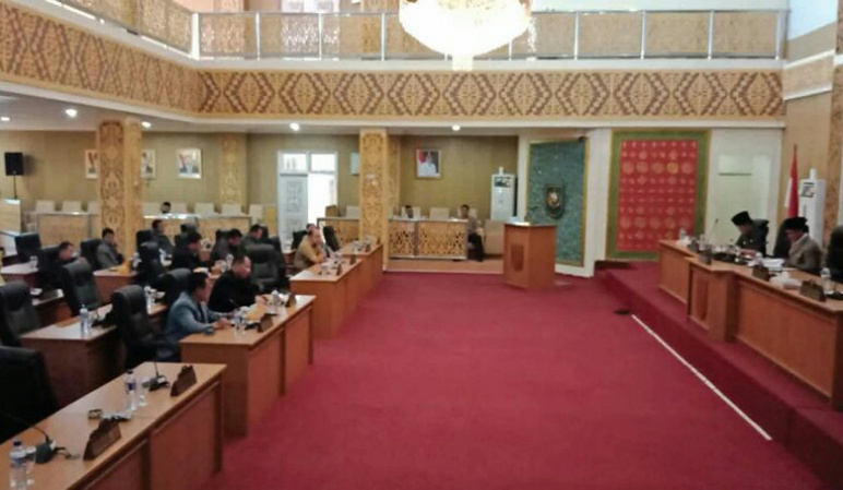DPRD Sahkan RAPBD Kabupaten Pelalawan Tahun Anggaran 2020 sebesar Rp 1,5 T