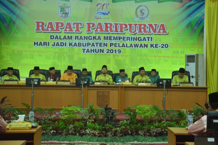 Rayakan Hari Jadi, Pemkab Pelalawan Gelar Upacara
