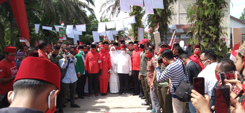KPU Pelalawan Nyatakan Berkas ZUKRI-NASARUDDIN Lengkap