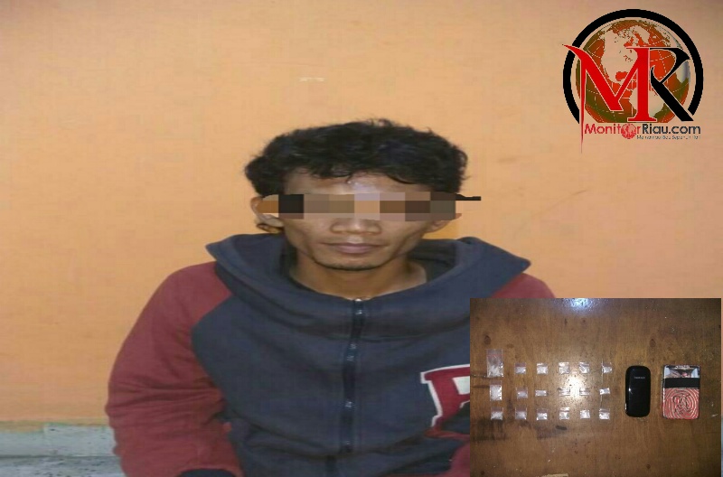 RM warga Jl. Bandes Duri berhasil diamankan Sat Narkoba Polres Bengkalis