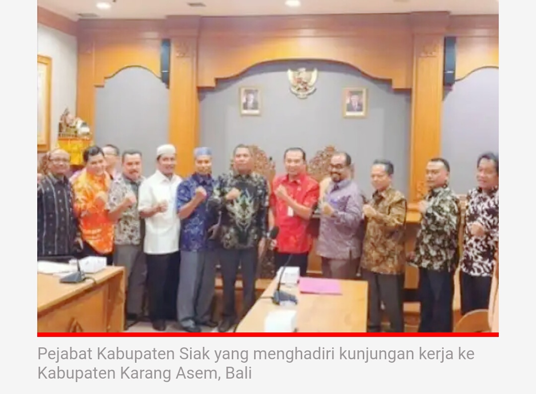 Sejumlah Kantor Pemerintahan di Siak Lengang Tanpa Pimpinan