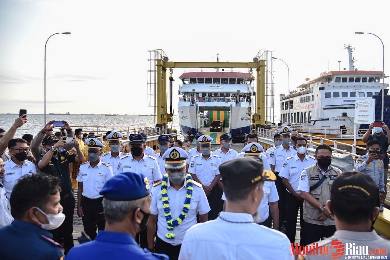KMP. Tirus Meranti Siap Layani Pelayaran Dumai - Meranti