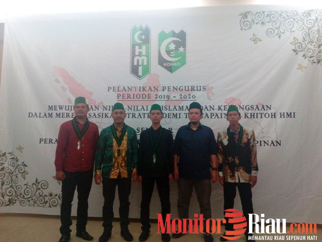 Pengurus Himpunan Mahasiswa Islam Cabang Dumai Periode 2019-2020 Resmi di Lantik