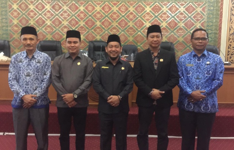 DPRD Pelalawan Gelar Rapat Paripurna Pengumuman Calon Pimpinan Definitif
