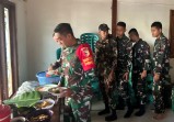 Pagi Penuh Hangat di Kesongo: Satgas TMMD 129 Bojonegoro dan Warga Santap Sarapan, Kemanunggalan Menguat