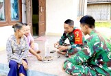 Warga Kesongo Berat Melepas Rindu dengan Satgas TMMD 129 Bojonegoro