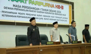 DPRD Inhil Gelar Rapat Paripurna Ke-3 Masa Persidangan I Tahun Sidang 2024