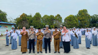 Kasat Lantas Polres Siak Lantik PKS dan Tanda Tangan MOU Bersama SMAN 1 Siak