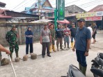 LPMK Jaya Mukti Gelar Gotong Royong Bersihkan Parit Pasar Pagi, Libatkan Aparat dan Masyarakat