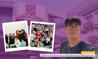 Engineering His Future: Vietnamese Scholar Vo Xuan Dat Makes His Mark at CUHK