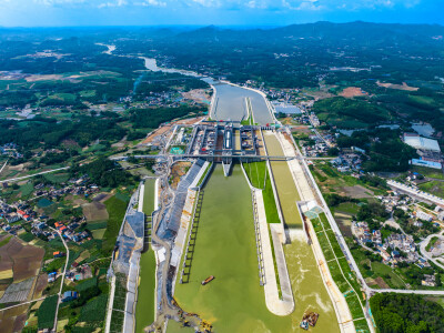 Pinglu Canal, project of century, completed and opened to navigation