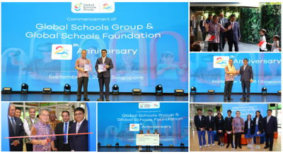 Global Schools Group Marks 25th Anniversary with S$100,000 Multi-Organisation Community Support