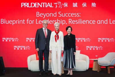 Dr Maye Musk, author, supermodel, and dietitian, speaks at the Prudential Leadership Forum