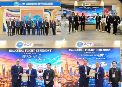 AOT Engages Over 50 Airlines and Airport at Routes World 2026 to Boost Thailand’s Global Connectivity