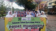 Peringati 1 Muharram 1448 H, Permata BKMT Air Raja Gelar Pawai Akbar dan Santuni Anak Yatim