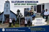 Kakankemenag dan Kasi Bimas Islam Kampar Apresiasi Silaturahmi Lintas Agama di Tapung Hilir