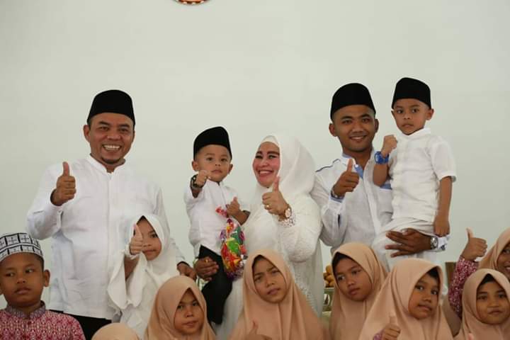 Bupati Labuhanbatu Adakan Syukuran di Panti Asuhan Namira