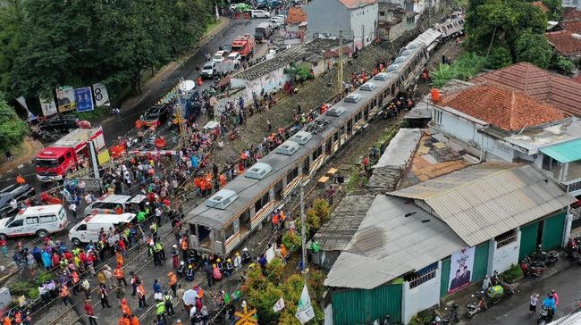 Jalur KRL Lintas Bogor Bisa Dilalui Usai Insiden Anjlok