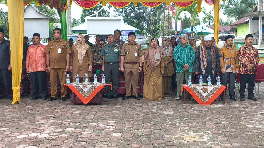 Danramil 02 BK Hadiri Pisah Sambut Camat Bukit Kapur