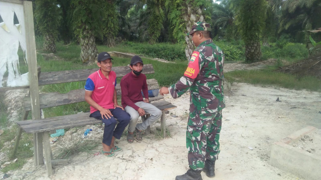 Serda Cerzakatno Berikan Masukan ke Masyarakat Agar Waspada Karhutla