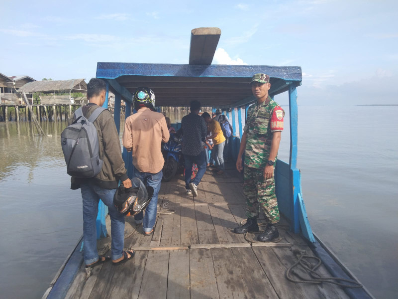 Giat Komsos Kopda Ricko Yuspranata di Wilayah Binaannya