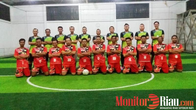 Tim Futsal Wartawan Rohil Kalah Tipis 4-5 vs Tim Kajari Rohil