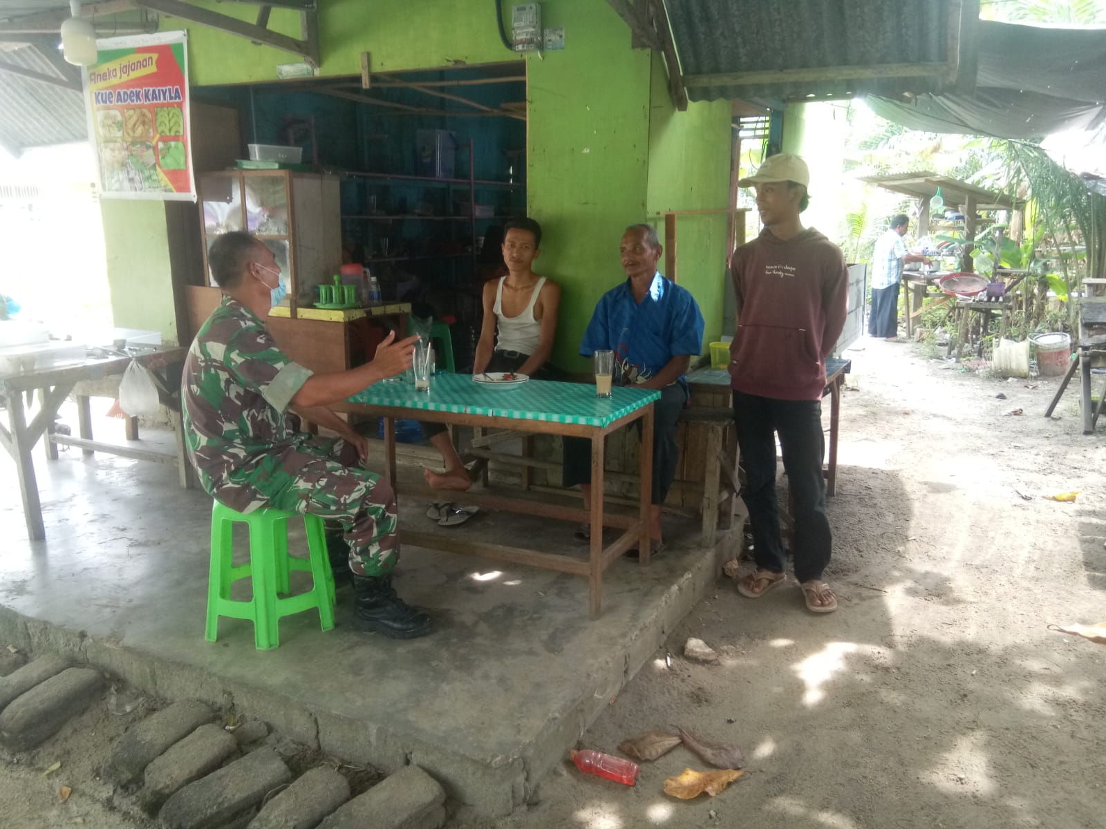 Laksanakan Komsos, Ini Yang Disampaikan Pelda Sembiring