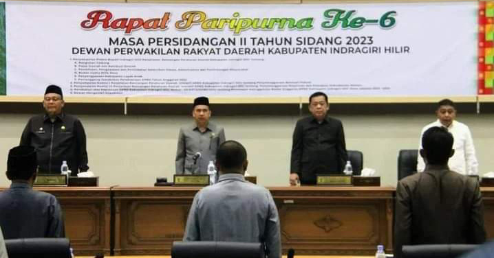 Ketua DPRD Pimpin Rapat Paripurna Agenda Penyampaian 6 Ranperda Tahun 2023