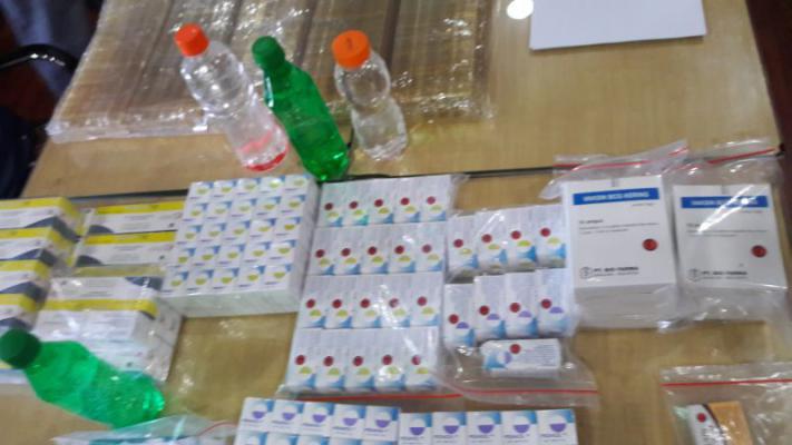 Ditemukan Obat Ilegal di Dumai, Vaksin Palsu Nihil