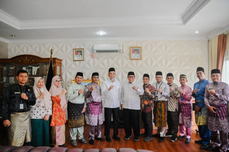 Wako H Paisal Sambut Hangat Kunker Anggota DPD RI K H Muhammad Mursyid