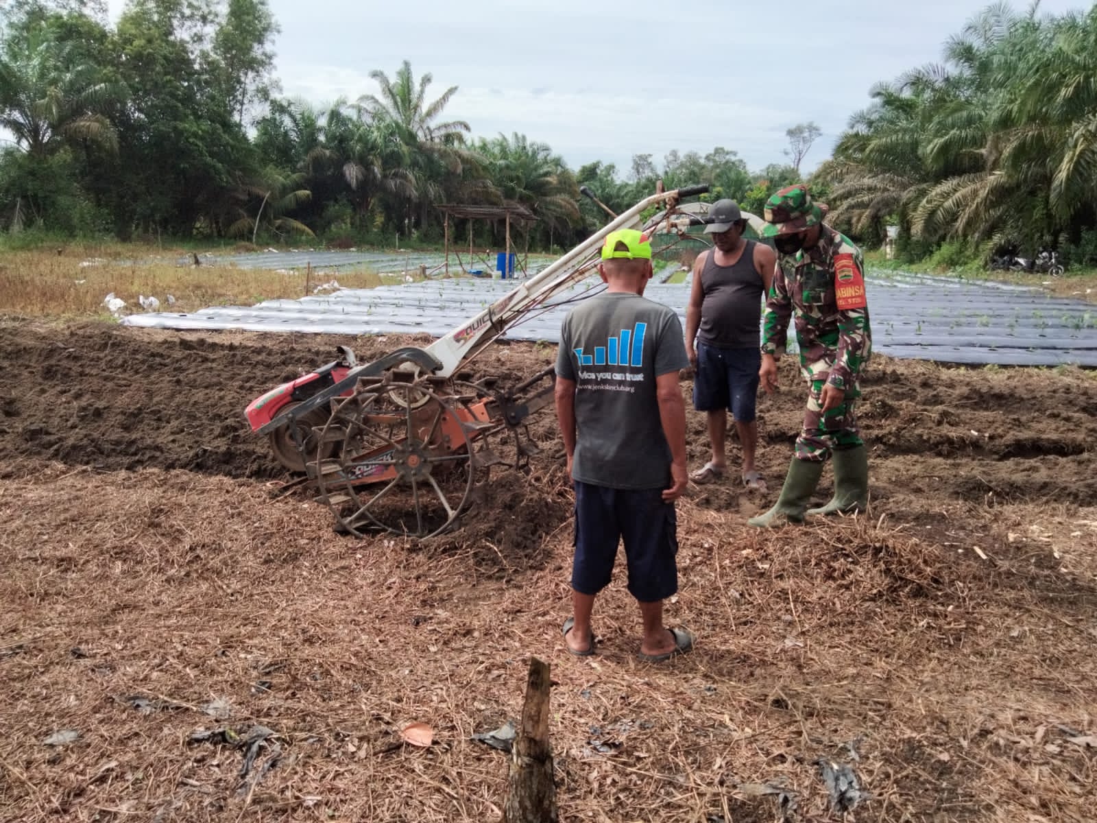 Kopda Andri Waluyo Datangi Petani dan Ingatkan Ini