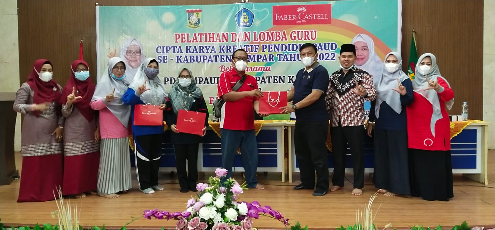 Himpaudi Kampar Gelar Pelatihan dan Lomba Guru Cipta Karya Kreatif Pendidik Paud se-Kabupaten Kampar