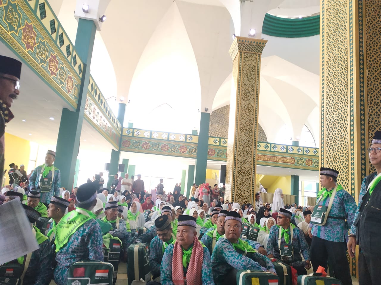 Bupati Lepas 288 JCH Kabupaten Pelalawan menuju Embarkasi Antara Kota Pekanbaru