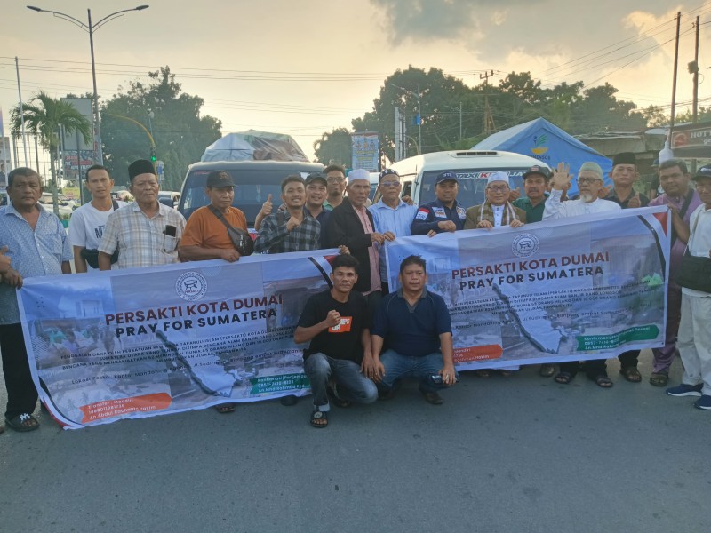 Persakti Kota Dumai Berangkatkan Bantuan Kemanusiaan untuk Korban Banjir dan Longsor Sumatera