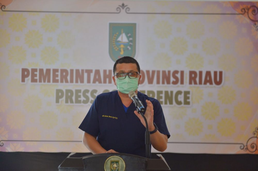 Jumlah Kasus COVID-19 di Riau Turun, Jubir Minta Masyarakat Tetap Waspada