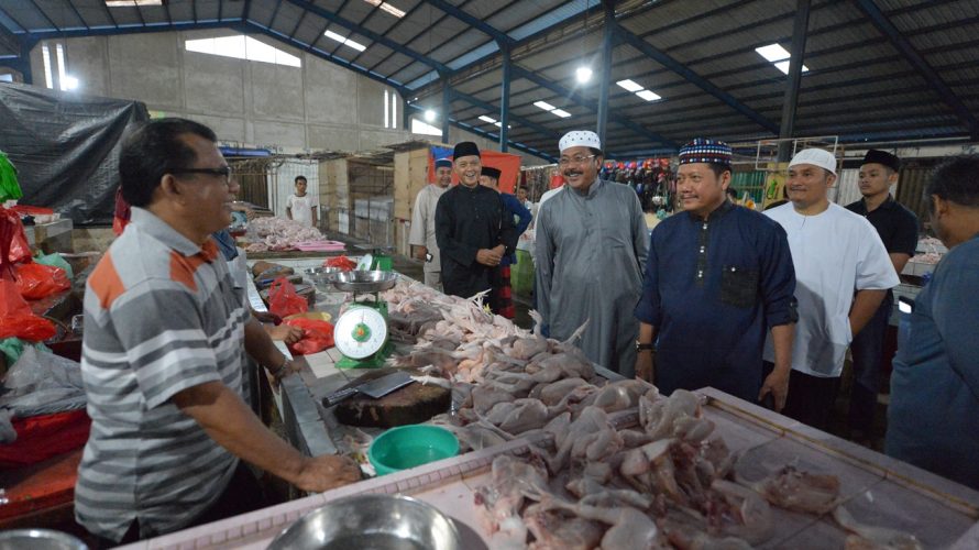 Gubernur Kepri Tinjau Pasar Bincen Tanjungpinang