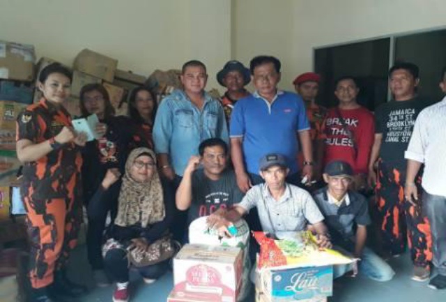 MPC PP Dumai Serahkan Bantuan Korban Bencana Alam di Aceh