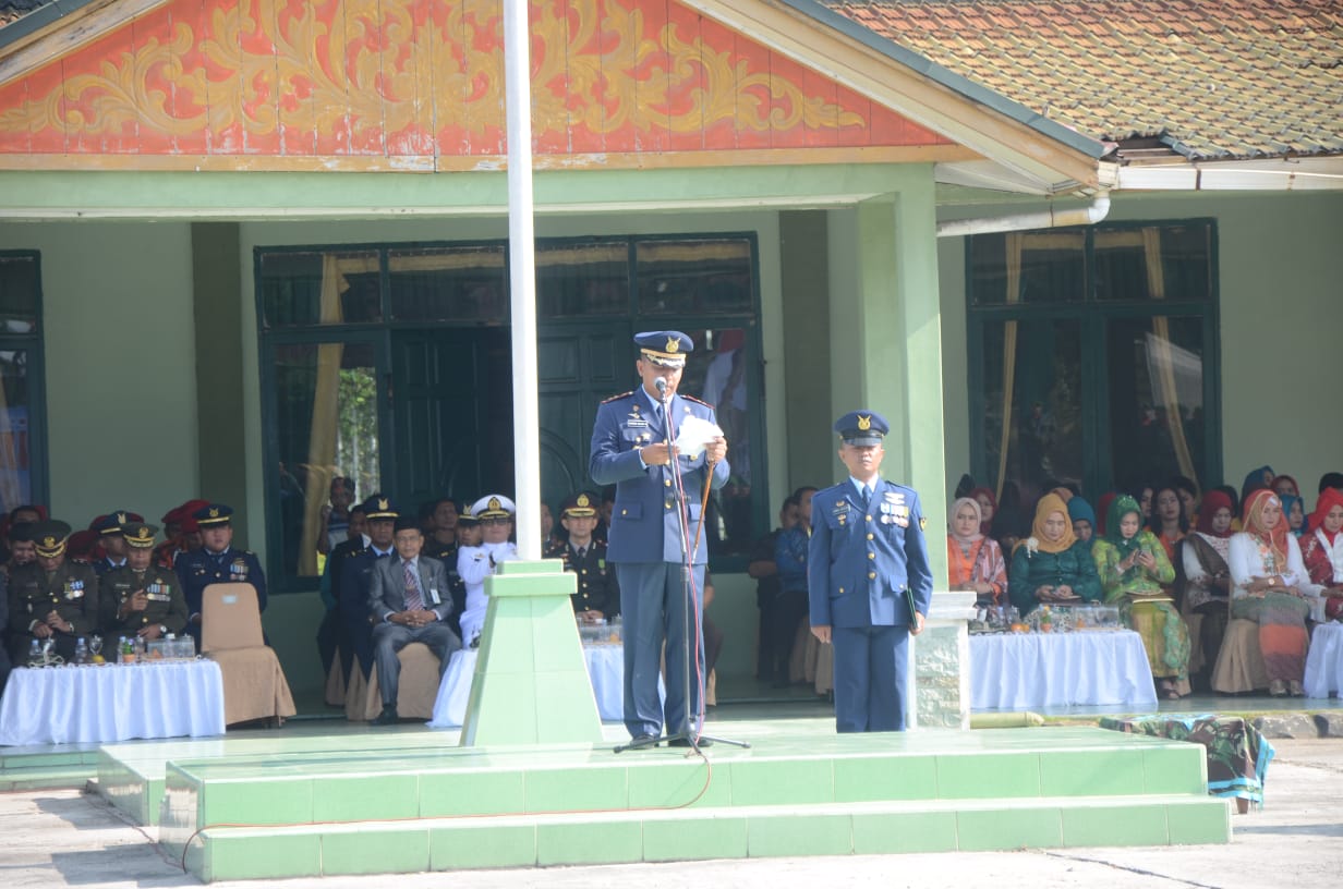Dansatradar 232 Dumai Pimpin Upacara Peringatan HUT TNI ke 74