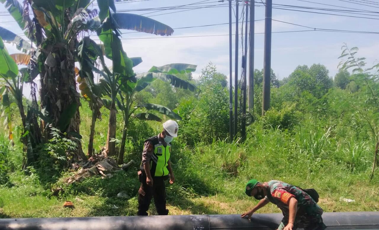 Giat Patroli di Pipa PHR Oleh Peltu Wawan