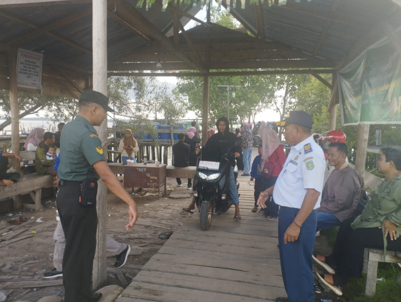 Pelaksanaan PAM Oleh Serka Eri Efrianto di Kampung Pancasila