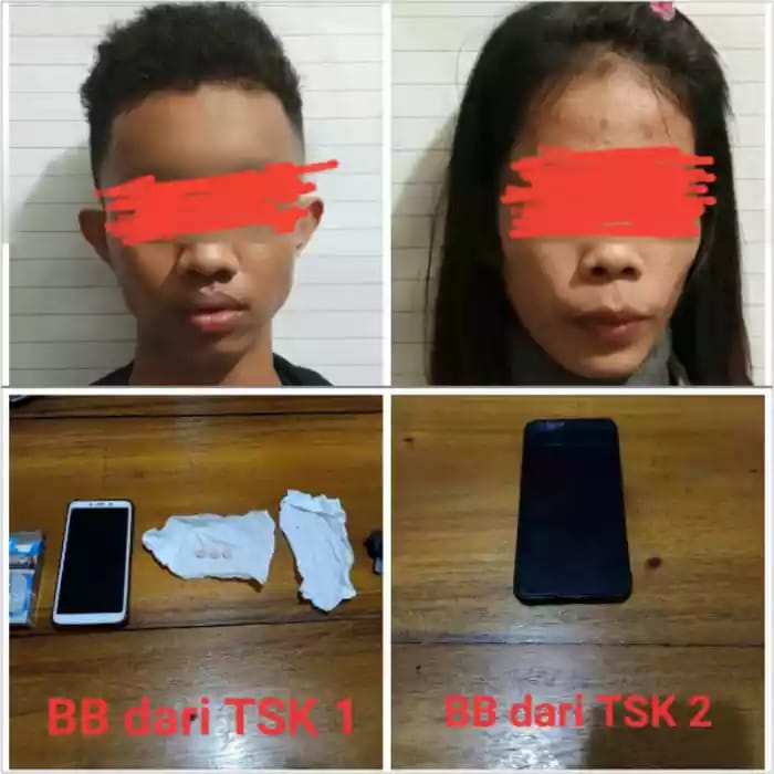 Team Reskrim Polsek Mandau Amankan Pengedar Exstasi di VIP Karaoke