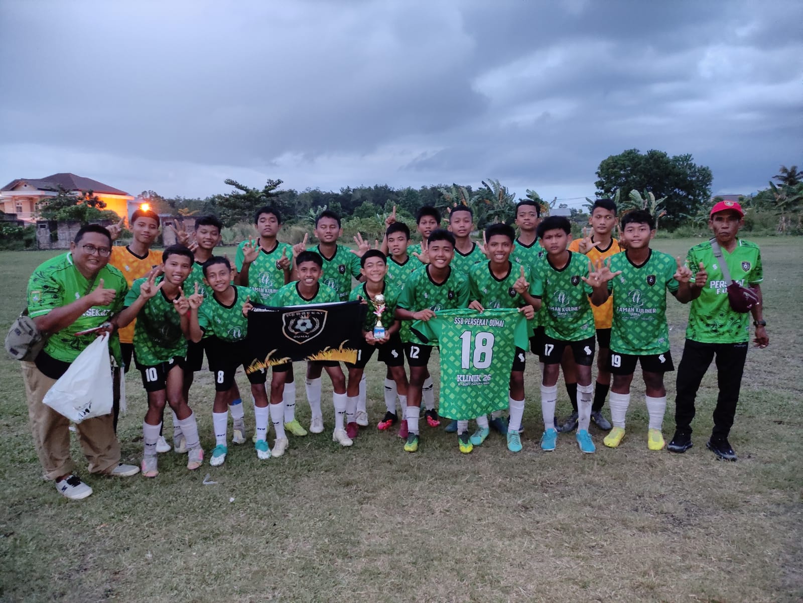 SSB Persekat Dumai Juara Liga Anak Nusantara U-15 Zona Riau, Coach: Kami Persembahkan Buat Ikrar