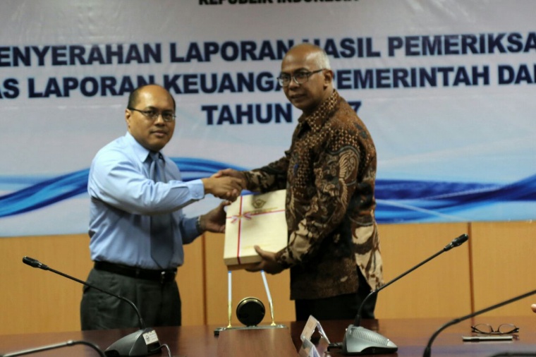 Pemkab Inhil Kembali Raih Opini WTP