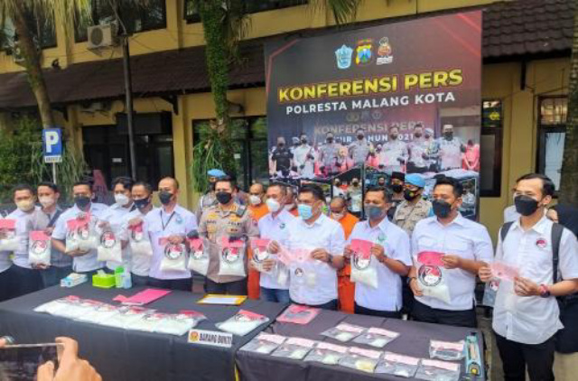 Miliki Hampir 20 Kilogram Sabu, Dua Pria Asal Bontang Terancam Hukuman Mati