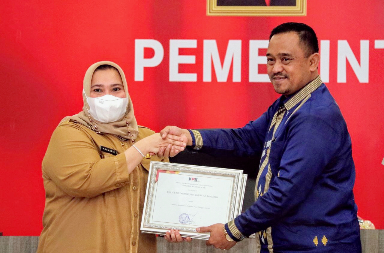 Bupati Kasmarni Sambut Baik Program Pemberantasan Korupsi Terintegrasi